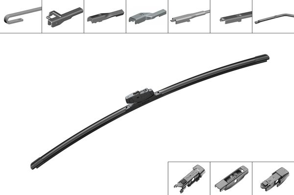 SILECEK SUPURGESI MUZ TIPI 4 APARATLI 600mm AE60 AERO ECO - BOSCH 3397015582
