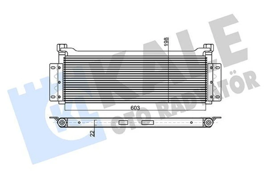 Temsa Truck Yag Sogutucu Temsa Avenue Otobus (al / Brz) - Kale 0608031ab
