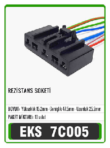 SOKET>RESİSTANS   S7004 - EKS-7C005