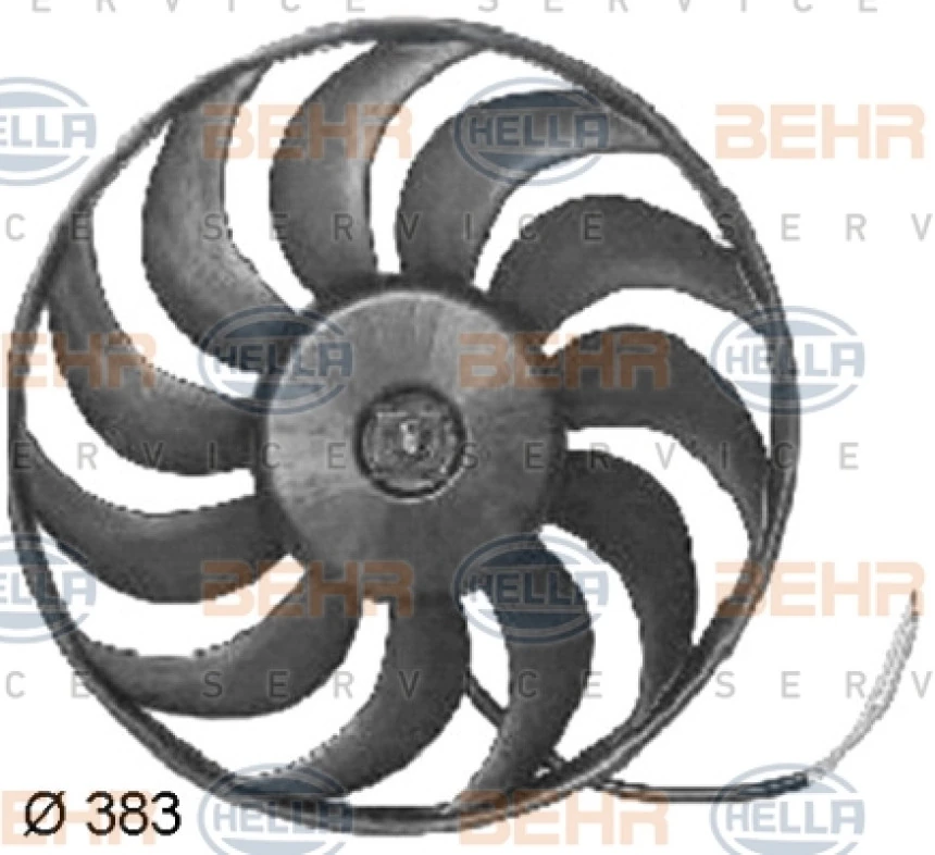 Vw Fan Motoru Sol - Sol - Bhr Cff 133 000s