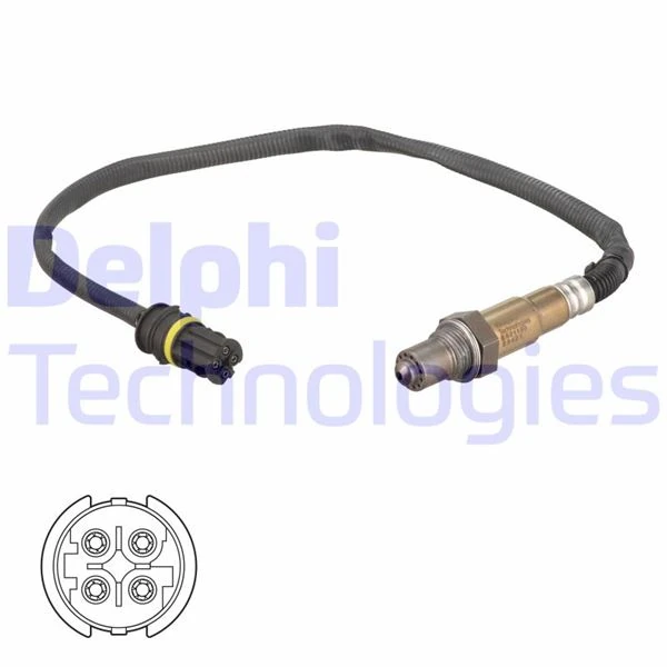Bmw Oksıjen Sensoru Bmw E81 E87 LCI E90 E60 N43 N45 N46 N52 - Delphi Es21190-12b1