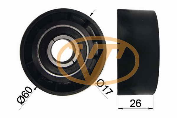 Nissan Alternator Gergi Rulmanı Tek Clio Kango 1,6 8v Klimalı Megane Laguna Clio Lb0k 1,6 16v - Alt 03041