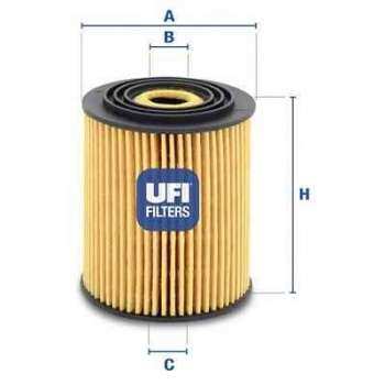 YAG FILTRESI FIAT EGEA / JEEP / MINI R50 R53 ONE COOPER COOPER S 01> Ø:70MM U:83MM - UFI 25.034.00