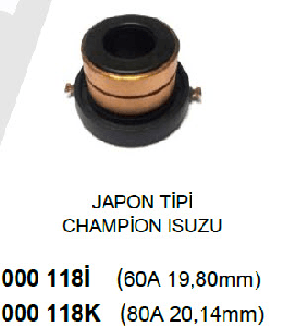 ROTOR BAKIRI-GENİŞ ISUZU VAKUMLU DİNAMO - HT-118G