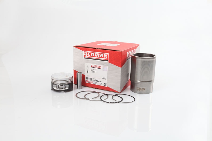 MOTOR KITI (PISTON-SEGMAN-GOMLEK) 131 MM CELIK VOLVO FH-FH II-FM-FMX 360-400-440/RENAULT C-K-T KABIN - YENMAK 72-07173-000