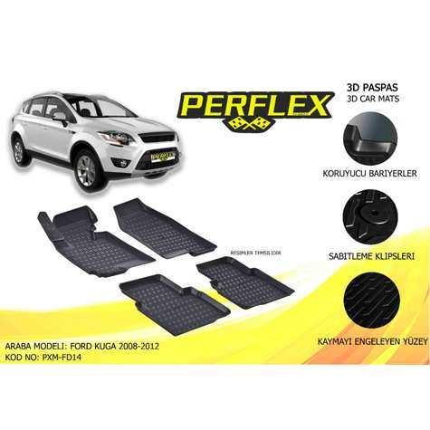 Ford IC Paspas 3d Havuzlu X-Mat Kuga I  08-12 - Perflex Pxm-Fd14