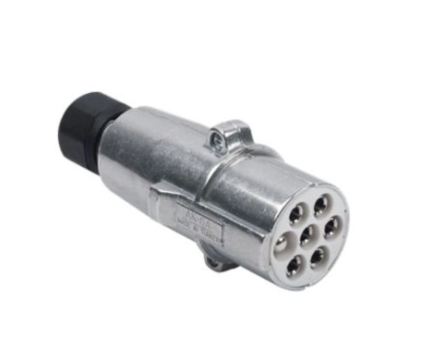 Unıversal Truck 7'li S Tipi Alumınyum Tir Romork Fisi (vidalı) - Aksa 14-039