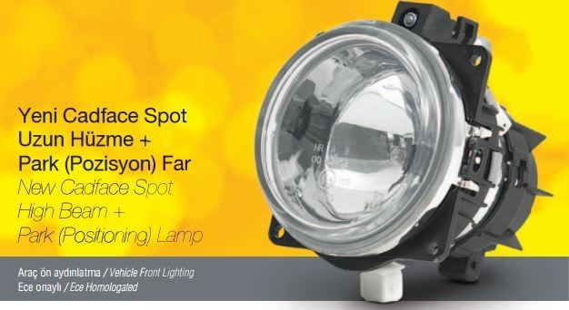 Ford Truck Ford Cargo Uzun Far Bmc Prof (2010) Kapak+kablo Cizgisiz Camlı - Farba 13114e