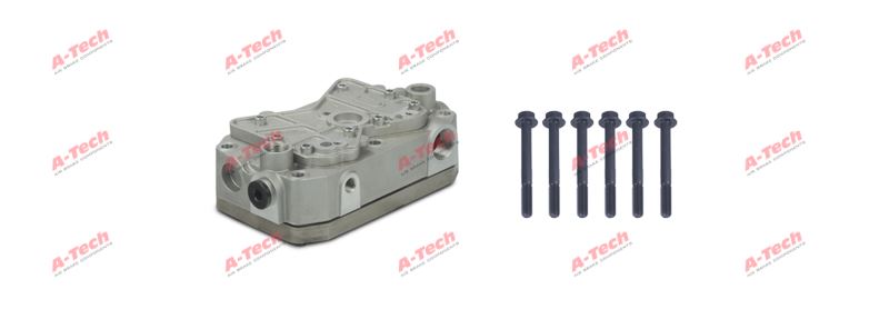 KOMPRESOR SILINDIR KAPAK TAKIMI KOMPLE - FORD CARGO / 4142 EURO 6 - A-TECH 744.01.1210
