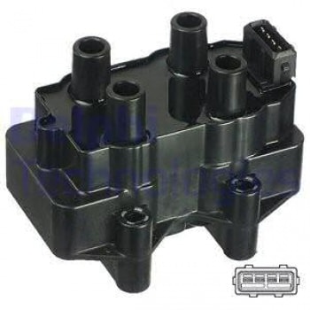 ATESLEME BOBINI XSARA COUPE VTS P306 GTI P306 YM GTI ZX XU10J4RS (2,0 16V) TK NOKTA ENJEKSIYONLU - DELPHI GN10488-12B1