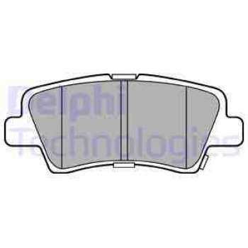 ARKA FREN BALATASI HYUNDAI ACCENT BLUE 11-> ELANTRA 11-> I40 11-> I30 11-> OPTIMA 11-15 RIO 11-> CEE - DELPHI LP3309