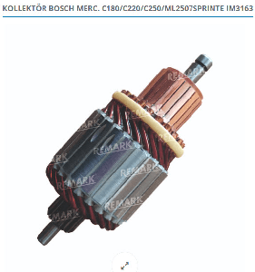 MARŞ KOLLEKTÖRÜ BOSCH MERC. C180/C220/C250/ML2507SPRINTER 210 16 DİŞ - REMARK-IM3163