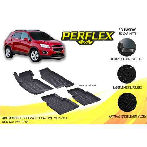 PASPAS 3D HAVUZLU X-MAT - PERFLEX PXM-CH09