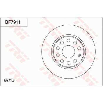 ARKA FREN AYNASI A3 LEON OCTAVIA 1,2TSI / 1,4TFSI / 1,6 / 1,6TDI / 1,8TFSI / 2,0TFSI / 2,0TDI 05 / 0 - TRW DF7911