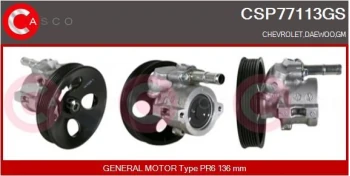 Opel Hidrolık Direksiyon Pompası Tacuma (klau) 2,0 (142mm6) 00=> - Ramsan 211892