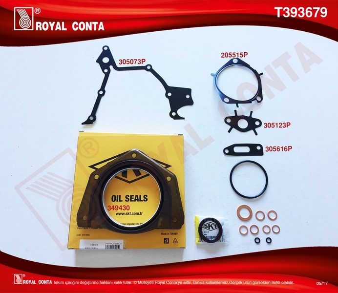 ALT TAKIM CONTASI SKT KECELI DOBLO PUNTO 1,9D - ROYAL T393679