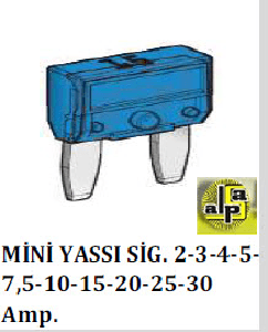SİGORTA-BIÇAK MİNİ 15 AMP               MAVİ - MTA-M0600140