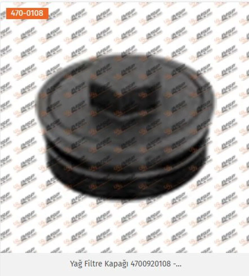 Mercedes Truck Yag Filitre Kapagı Mercedes Actros Arocs Mp4 Euro5-6 470-471 - İmsp 470-0108