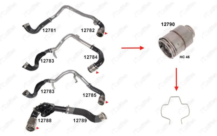 Nissan Turbo Borusu Sekmanı Nv400 Movano B Master III 10> (144604669r) - Nifea 12792