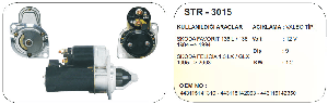 MARŞ MOTORU-VT 12V 9D D6R SKODA FELICIA / FAVORIT/FABİA  VL10977C - REMARK-STR3015