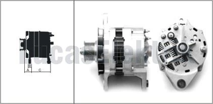 Bmc Truck Alternator 24v 70a Bmc Belde Otobus Caterpillar Cummıns İs Makınası - Lucas Lea0267