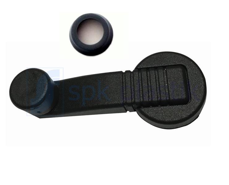 Renault Eski Cam Acma Kolu Pullu Siyah R9 97 Ym R11 R19 R21 Express - Spk 163-S