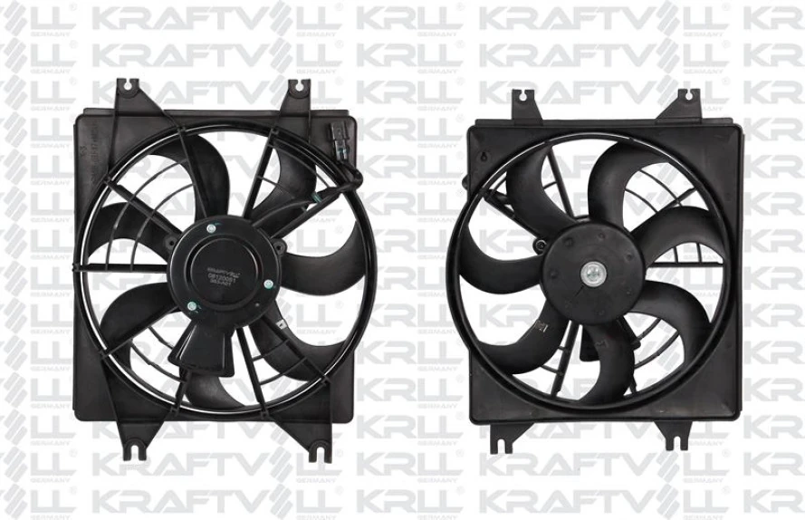 Hyundaı Klima Fanı Komple Accent 1994 2000 (yumurta Kasa) - Kraftvoll 08120051