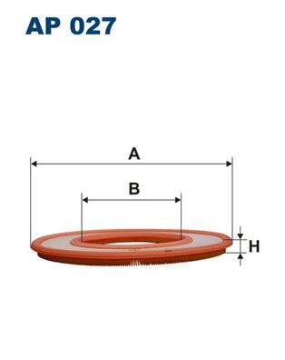 HAVA FILTRESI W123 80>85 S123 80>85 W124 85>90 S124 85>89 - FILTRON AP027