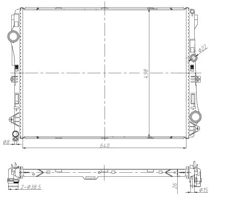 SU RADYATÖRÜ - NRF 50041