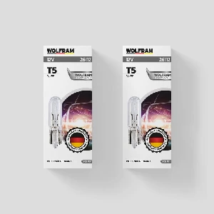 Unıversal Ampul-12v 1,2w T5 Küçük Dipsiz      (w2x4.6d) - Wolfram-26112