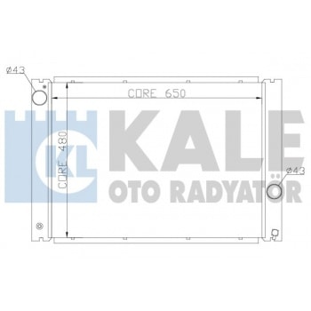 MOTOR SU RADYATORU BMW M54 N62 N73 E60 E63 E64 E65 - KALE 341905