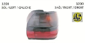 Unıversal Stop Lamba Sağ Sedan Duysuz-Ren.19 - Pleksan-3200