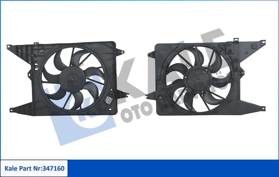 FAN MOTORU DAVLUMBAZLI LOGAN SANDERO (EURO 5) - KALE 347160