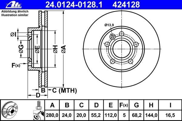 ON FREN AYNASI HAVALI TRANSPORTER T4 1,9TD 2,0 2,4D 2,5 SYNCRO 2,5TDI / SYNCRO 97> - DELPHI BG3417