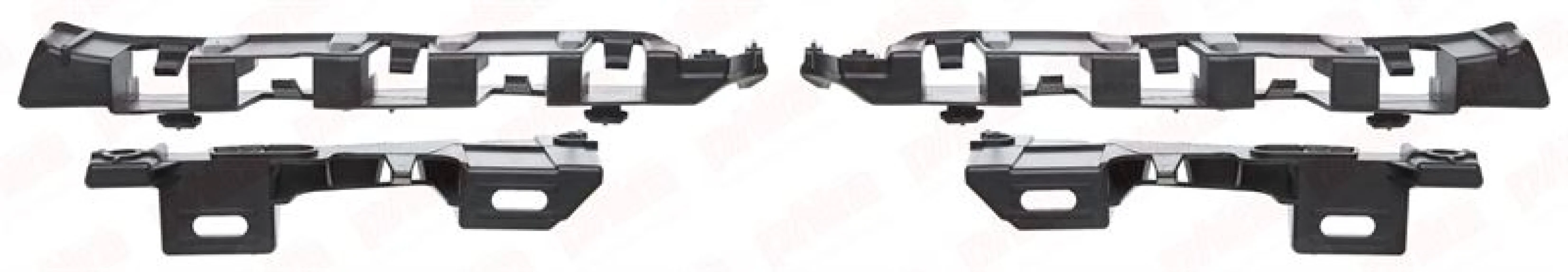 Psa Tampon Baglantı Braketi On Sol / Sag Takım Plastık C4 04>10 - Phira C4-04420