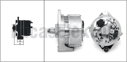 ALTERNATOR 24V 55A IVECO FIAT 1234,1236,1334,1434, - LUCAS LEA0169