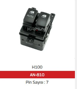 Unıversal H 100 Pickup 2004-> Sol İkili - Auto - Mcar-An810