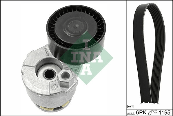 ALTERNATOR KAYIS GERGI RULMANI KITI KOMPLE QASHQI JUKE MICRA NOTE PULSAR CLIO IV CAPTUR MEGANE III K - INA 529011710