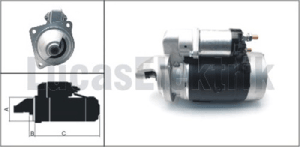 MARŞ MOTORU-12V/3.5kW/9DİŞ 2M113 TÜRK TRAKTÖR - LUCAS-61924095