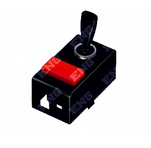 Unıversal Çit-Çit İkazlı Anahtar-Tekli  Kirmizi - Eng-020201