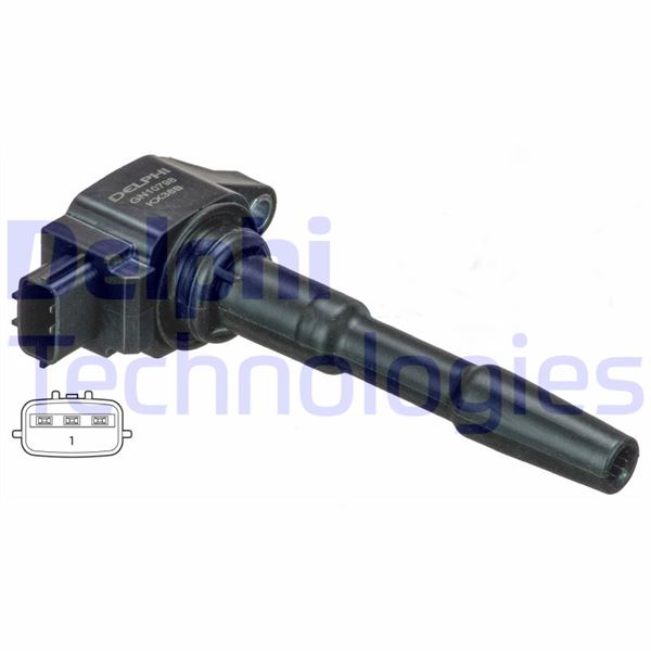 ATESLEME BOBINI CLIO IV KADJAR  MEGANE III IV  DOKKER  LODGY  SANDERO II  0.9 TCE 1.2 TCE - DELPHI GN10798-12B1