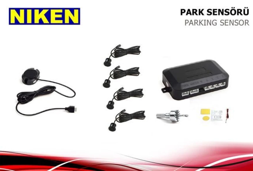 Unıversal Park Sensoru Ses İkazlı Siyah - Niken 016 001 01 01