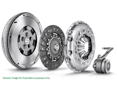 DMF KIT DEBRIYAJ SETI +VOLAN+BILYA  FOCUS (DAW, DBW): 1.8 TDCi 98>04 - LUK 600004400