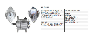 ALTERNATÖR-MIT 24V 22A CATERPİLLER 3304 MOTOR/CASE TRAKTÖR - REMARK-ALT589