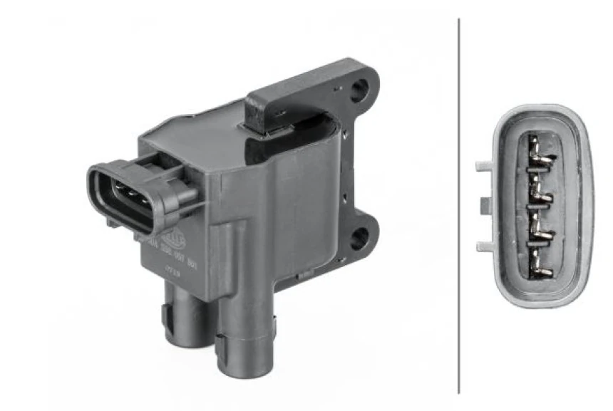 Toyota Atesleme Bobını Toyota Corolla Ee101 / Ee111 1.3 / 1.4 95-02 Avensis T22 2.0 97-00 - Hella 5da358057-801