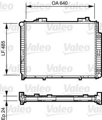 MOTOR SU RADYATORU E-CLASS W210 96>99 S210 96>99 - VALEO 735231