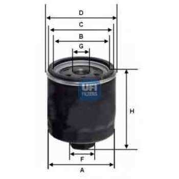YAG FILTRESI BORA CADDY II / III GOLF III / IV / V / VI POLO VENTO A2 ALTEA CORDOBA IBIZA II / III / - UFI 23.453.00
