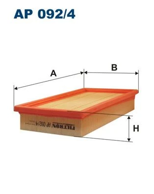 Fiat Hava Filtresi Stilo 1,6 16v 09 / 01> - Filtron Ap092/4