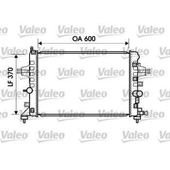 MOTOR SU RADYATORU BRAZING Z16XE Z16XEP Z16XER A16XER ASTRA H ZAFIRA B - VALEO 734382