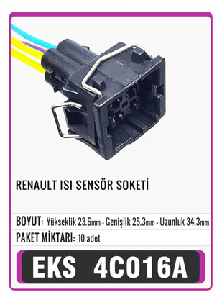 SOKET>ISI SENSÖR RENAULT - EKS-4C016A